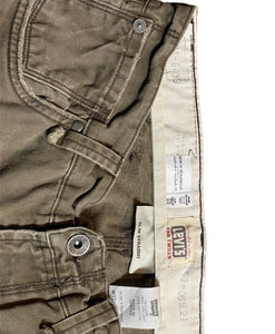 Neutral Tone Flared Denim