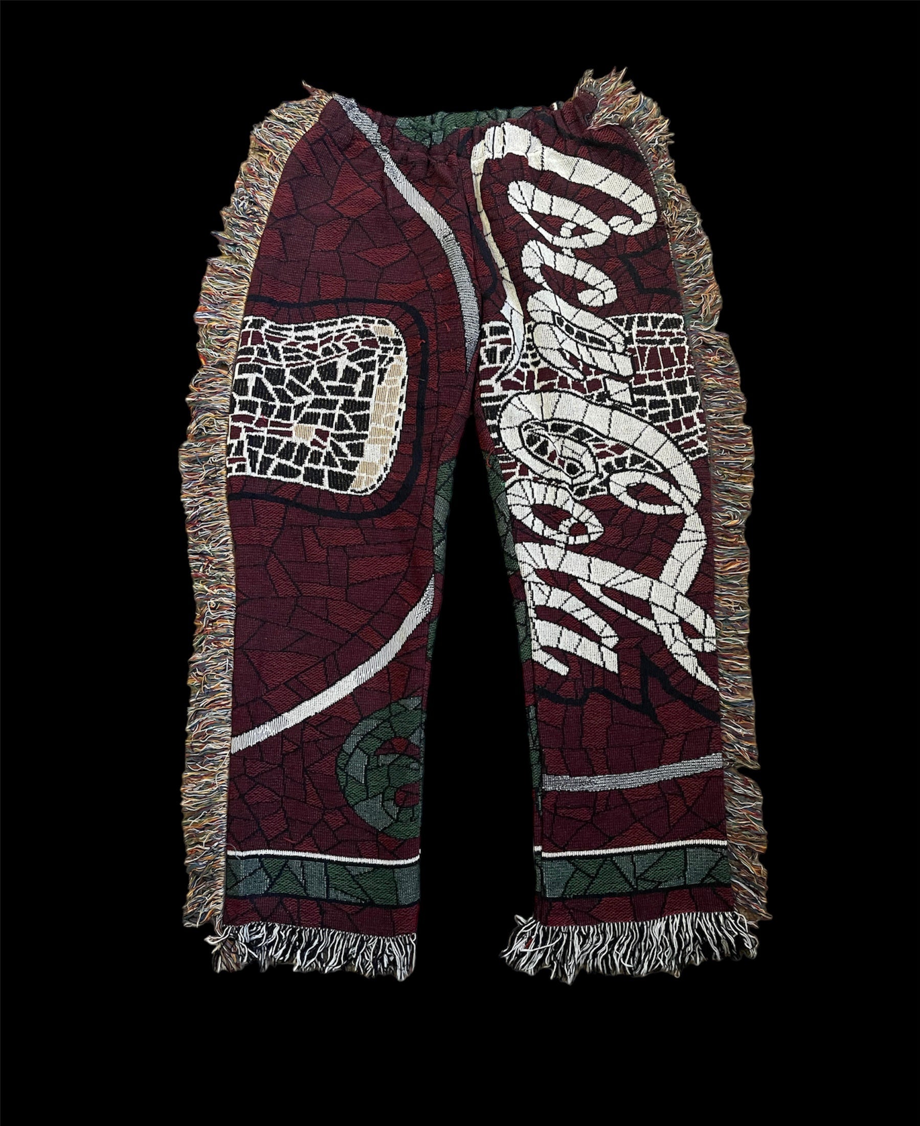 Coke Mosaic Blanket Pants