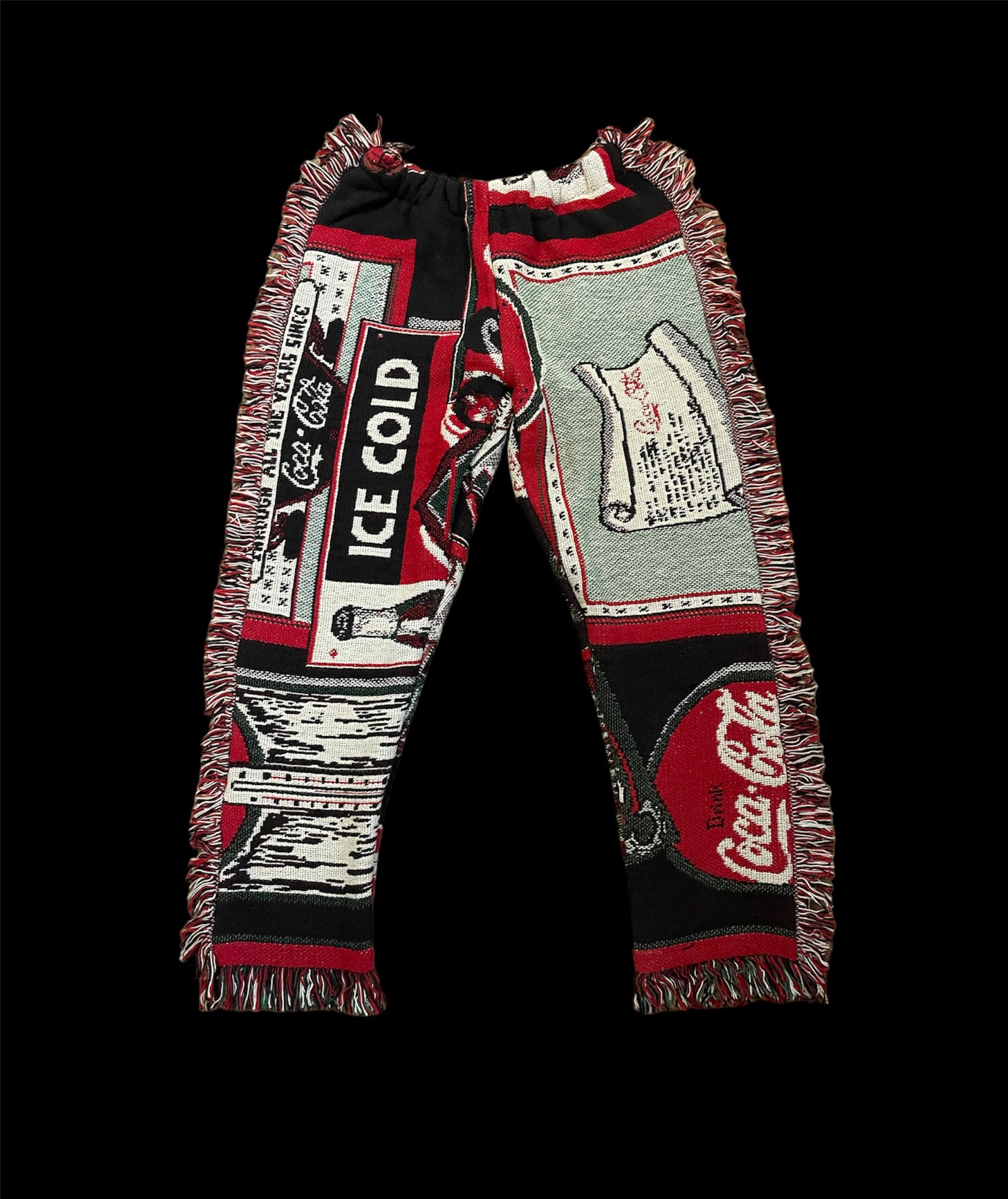 Coke Signs Blanket Pants