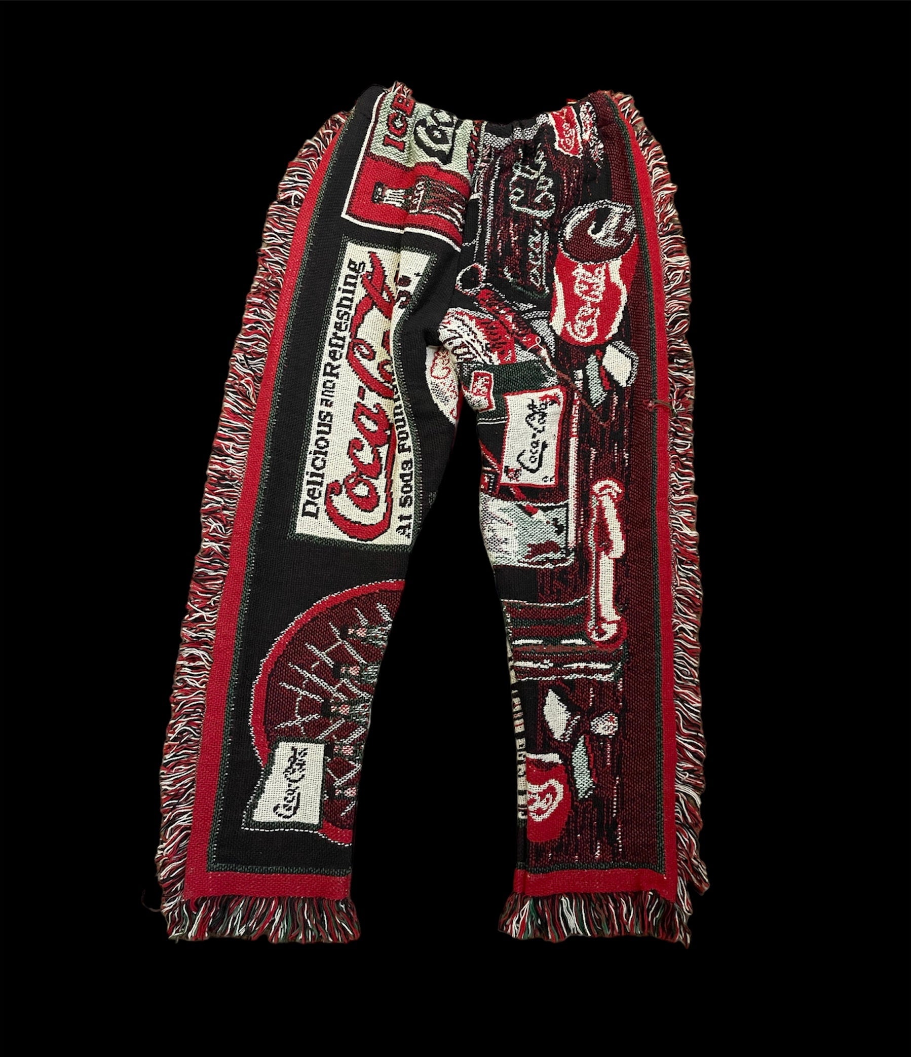 Coke Signs Blanket Pants